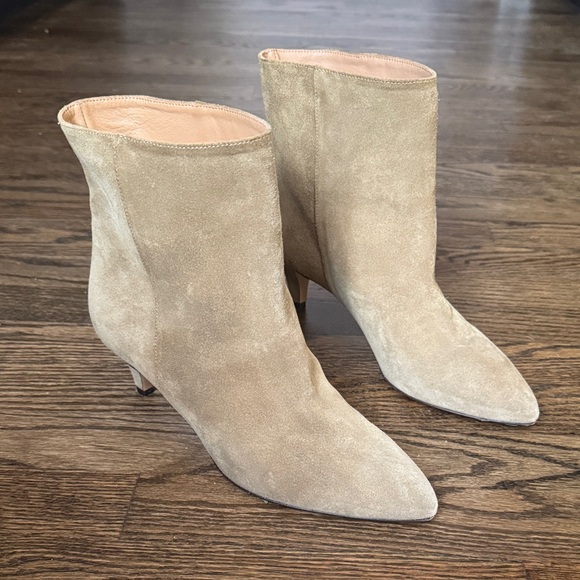 Isabel Marant Deone Suede 50mm Boots - Picture 1 of 8